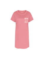 Triumph Nightdresses Βαμβακερό Νυχτικό με Κοντό Μανίκι και Τσεπάκι - Image 5