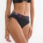 Triumph Summer Tropics Midi Σλιπ Μαγιό με Κορδόνια