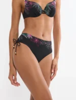 Triumph Summer Tropics Midi Σλιπ Μαγιό με Κορδόνια