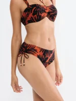 Triumph Summer Palm Midi Σλιπ Μαγιό με Κορδόνια