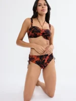 Triumph Summer Palm Midi Σλιπ Μαγιό με Κορδόνια - Image 3