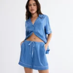 Triumph Amourette Jacquard Boyfriend Short Σορτς Πιτζάμας με Χαλαρή Εφαρμογή