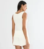 Triumph Mix & Match Top NSL Pointelle Αμάνικο Τοπ Πιτζάμας με Τετράγωνη Λαιμόκοψη - Image 2
