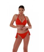 Bluepoint Solids Halter Μπικίνι Τοπ D Cup με Μπανέλα