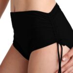 BLU4U Classic Solids Μπικίνι Σλιπ με Σούρες στα Πλαϊνά και Maxi Κάλυψη