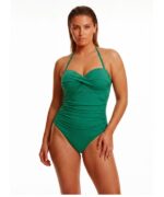 Bluepoint Solids Strapless Ολόσωμο Μαγιό D Cup με Μπανέλα