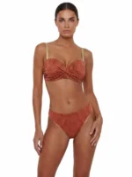 Bluepoint Strapless Μπικίνι Τοπ με Μπανέλα και Ελαφριά Ενίσχυση