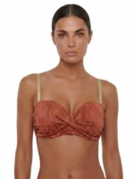 Bluepoint Strapless Μπικίνι Τοπ με Μπανέλα και Ελαφριά Ενίσχυση - Image 2