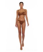 Bluepoint Reflection Strapless Μπικίνι Τοπ D Cup με Μπανέλα