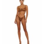 Bluepoint Μπικίνι Crop Top με Ρυθμιζόμενες Τιράντες και Αφαιρούμενα Pads