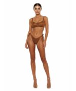 Bluepoint Μπικίνι Crop Top με Ρυθμιζόμενες Τιράντες και Αφαιρούμενα Pads