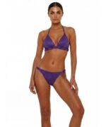 Bluepoint Shimmer On Brazilian Μπικίνι Σλιπ με Πλαϊνή Λεπτομέρεια - Image 2