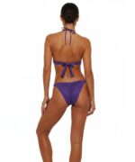 Bluepoint Shimmer On Brazilian Μπικίνι Σλιπ με Πλαϊνή Λεπτομέρεια - Image 3