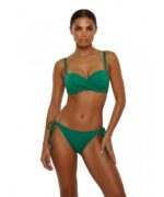 Bluepoint Solids Strapless Μπικίνι Τοπ D Cup με Μπανέλα