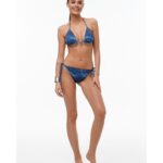 Bluepoint Ocean Blue Brazilian Μπικίνι Σλιπ με Πλαϊνό Δέσιμο