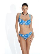 Bluepoint True Blue Hipster Μπικίνι Σλιπ με Tropical Print - Image 2
