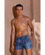 Bluepoint Night Paisley Ανδρικό Μαγιό Σορτς Κοντό με Τύπωμα