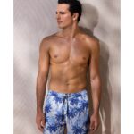 Bluepoint Palm Theory Ανδρική Βερμούδα Μαγιό με Τύπωμα