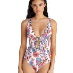 Blu4U Floral Escape Ολόσωμο Μαγιό με Τύπωμα