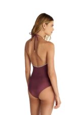 Blu4U Stripes and Spots Ολόσωμο Μαγιό με V Ντεκολτέ - Image 3