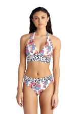 Blu4U Floral Escape Μπικίνι Σλιπ με Αναδιπλούμενη Μέση - Image 3