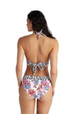 Blu4U Floral Escape Μπικίνι Σλιπ με Αναδιπλούμενη Μέση - Image 4