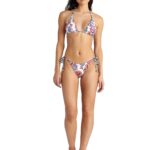 Blu4U Floral Escape Μπικίνι Σλιπ Διπλής Όψης με Πλαϊνό Δέσιμο