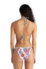 Blu4U Floral Escape Μπικίνι Σλιπ Διπλής Όψης με Πλαϊνό Δέσιμο - Image 3