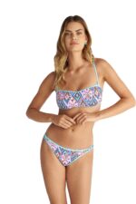 Blu4U Aztec Mix Strapless Μπικίνι Τοπ με Τύπωμα - Image 2