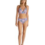 Blu4U Aztec Mix Halter Τριγωνικό Μπικίνι Τοπ Cup D Διπλής Όψεως