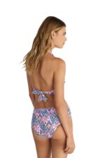 Blu4U Aztec Mix Halter Τριγωνικό Μπικίνι Τοπ Cup D Διπλής Όψεως - Image 3