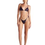 Blu4U Polca Borders Τριγωνικό Bikini Top Διπλής Όψης