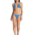 Blu4U Blue Ikat Μπικίνι Σλιπ Διπλής Όψης με Πλαϊνό Δέσιμο