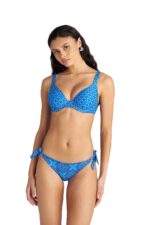 Blu4U Blue Ikat Brazilian Μπικίνι Σλιπ Διπλής Όψης με Πλαϊνό Δέσιμο - Image 5
