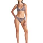 Blu4U Polca Borders Μπουστάκι Bikini Top με Ενίσχυση