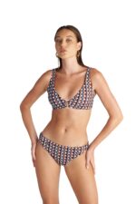 Blu4U Polca Borders Μπουστάκι Bikini Top με Ενίσχυση - Image 2