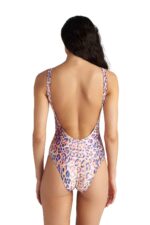 Blu4U Animal Print Ολόσωμο Μαγιό με Φαρδιά Τιράντα - Image 3