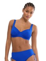 Triumph Summer Twist W 01 Γυναικείο Σετ Μαγιό Μπλε-Μαύρο με Μπανέλα - Image 2