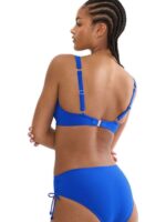 Triumph Summer Twist W 01 Γυναικείο Σετ Μαγιό Μπλε-Μαύρο με Μπανέλα - Image 3