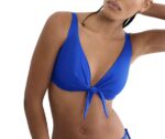 Triumph Summer Twist W Γυναικείο Μαγιό Σετ Bikini Ηλεκτρίκ Μπλε & Μαύρο με Μπανέλα