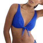 Triumph Summer Twist W Γυναικείο Μαγιό Σετ Bikini Ηλεκτρίκ Μπλε & Μαύρο με Μπανέλα