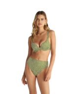 Blu4u Jungle Garden Μπικίνι Τοπ Push-Up με Μπανέλα σε Cup C