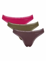 Γυναικεία Σλιπ Sloggi Go Crush String - Πακέτο 3 Τεμαχίων
