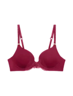 Γυναικείο Σουτιέν Triumph Love in Lace WHP - Μπορντό με Μπανέλα - Image 2