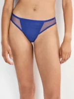 Γυναικείο Σετ Εσωρούχων Gisela Intimates - Μπλε Ραφ Πουά Σουτιέν & Σλιπ - Image 2