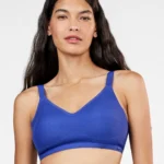 Γυναικείο Σετ Εσωρούχων Gisela Intimates - Μπλε Ραφ Πουά Σουτιέν & Σλιπ