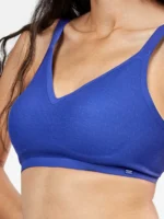 Γυναικείο Σετ Εσωρούχων Gisela Intimates - Μπλε Ραφ Πουά Σουτιέν & Σλιπ - Image 3
