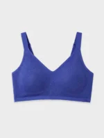 Γυναικείο Σετ Εσωρούχων Gisela Intimates - Μπλε Ραφ Πουά Σουτιέν & Σλιπ - Image 4
