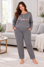 Γυναικεία Plus Size Πιτζάμα - Ελληνικής Κατασκευής