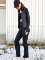 Γυναικείο Αθλητικό Μπουφάν Gisela Sport - Καπιτονέ Μαύρο με Φερμουάρ - Image 3
